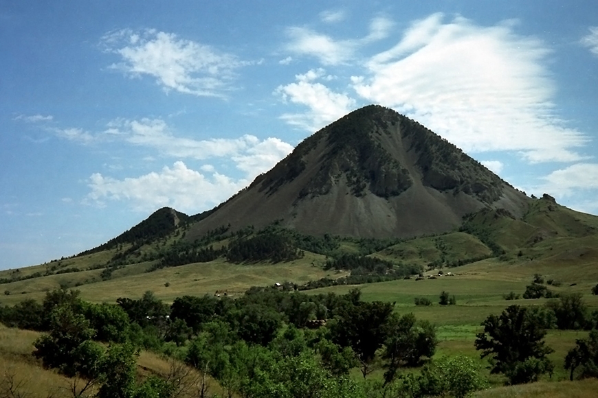 Bear Butte, in South Dakota, is a sacred site for over 30 Plains tribes.