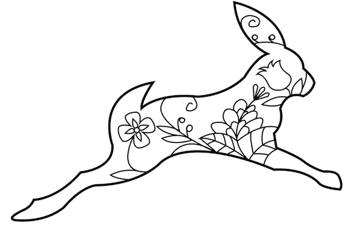 Rabbit logo for American Indian Summer Institute