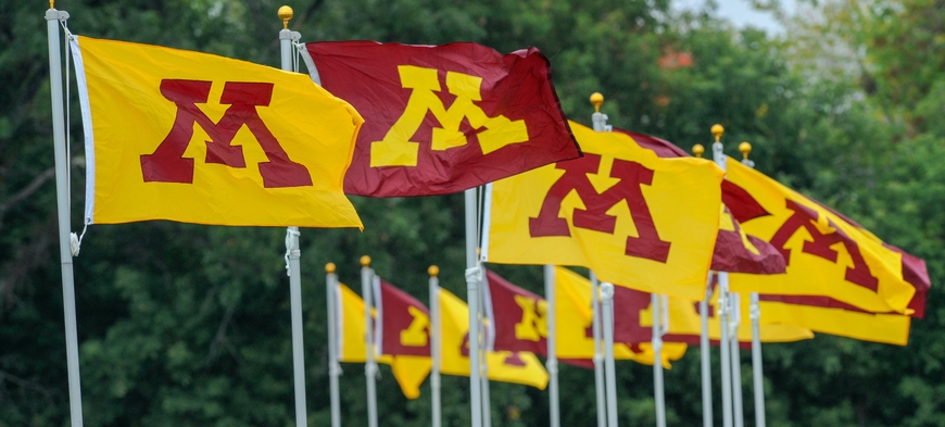 Flags from University of Minnesota
