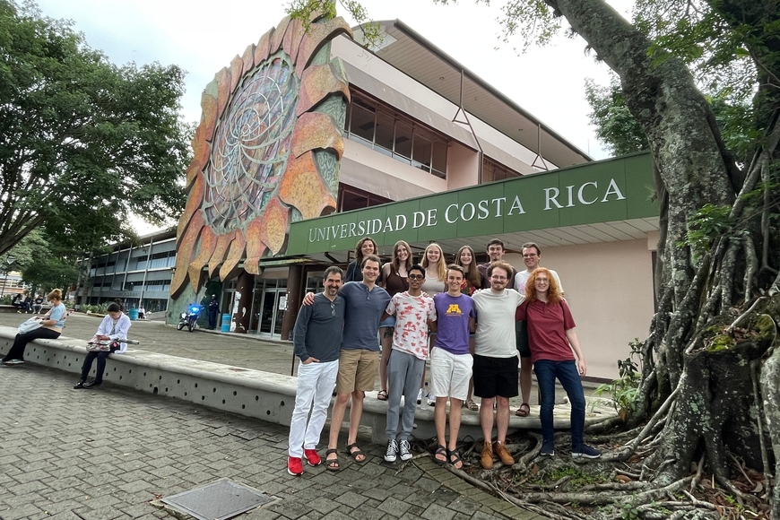 Percusion Ensemble in Universidad de Costa Rica 