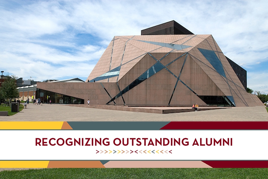 Recognizing Outstanding Alumni, photo of McNamara Alumni Center
