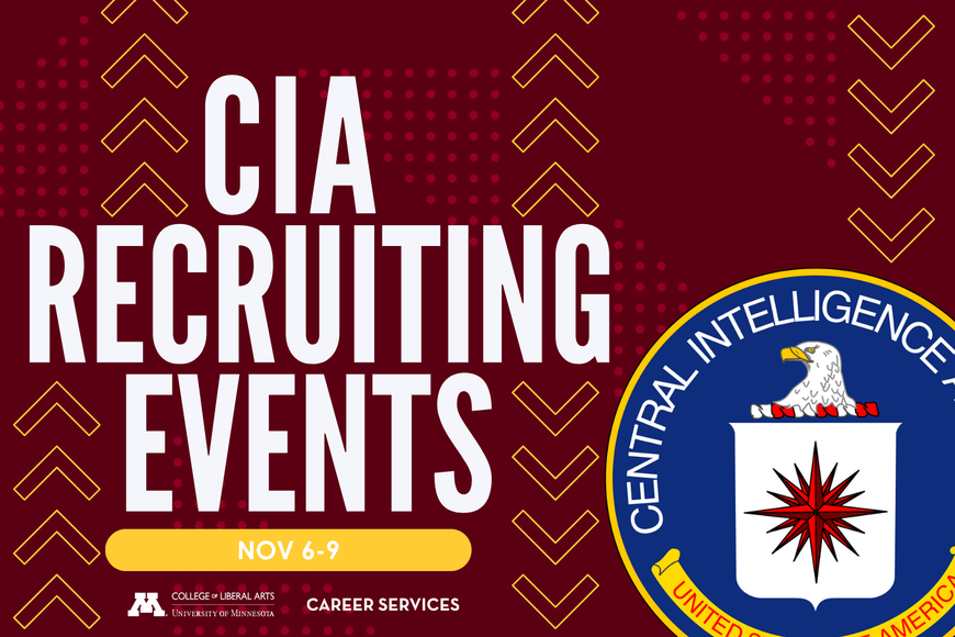 cia recruiting events