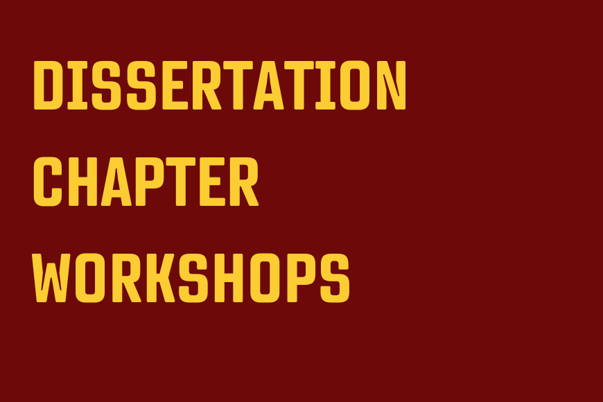 Dissertation Chapter Workshops