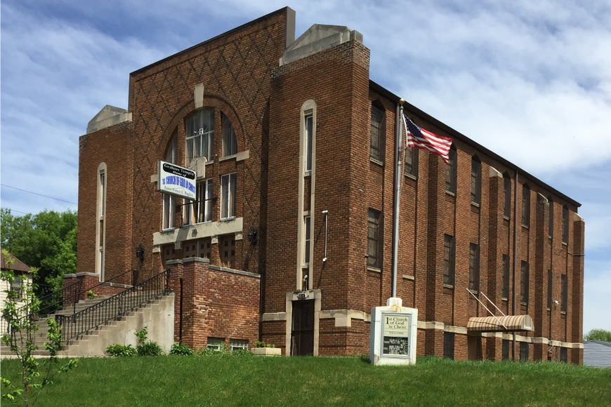 Image of the exterior of the First Church of God in Christ