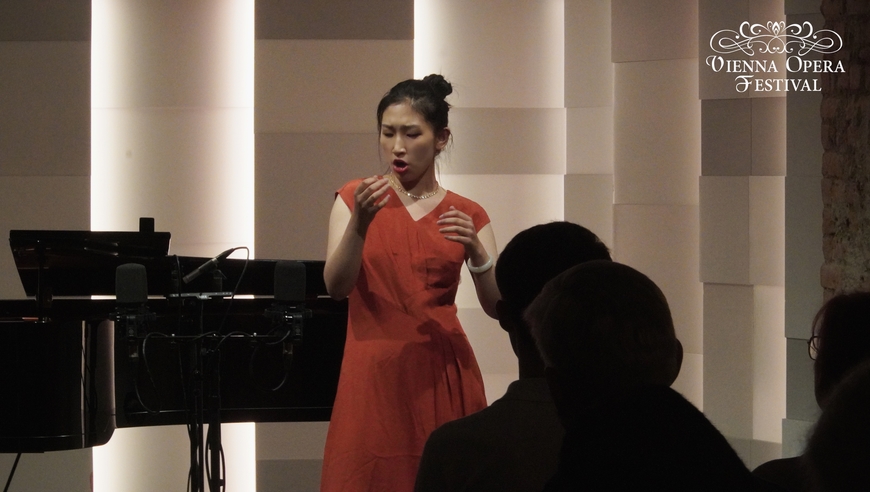 Yuwen Sun (School of Music) performing in Vienna