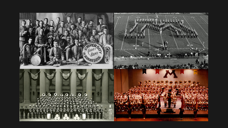 Historical UMN Marching Band Images 