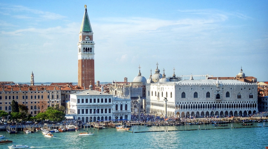 Venice harbor