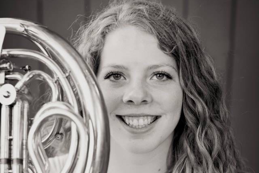 Featured horn soloist, Master's student Aisling O'Sullivan