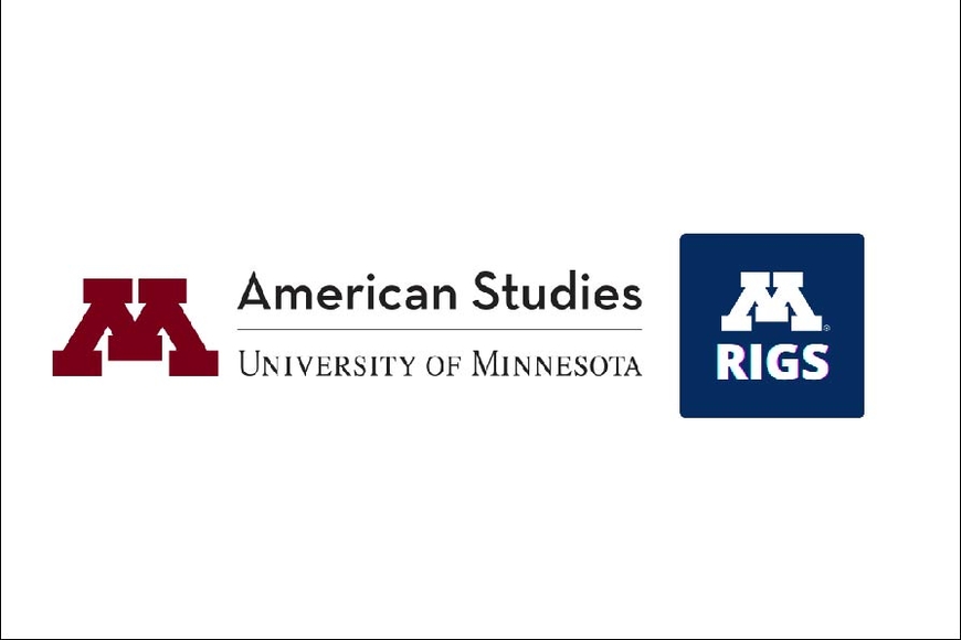 American Studies Department Logo and RIGS Logo, side by side
