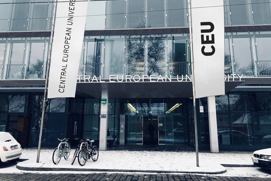 Photo of the CEU interim campus in Vienna