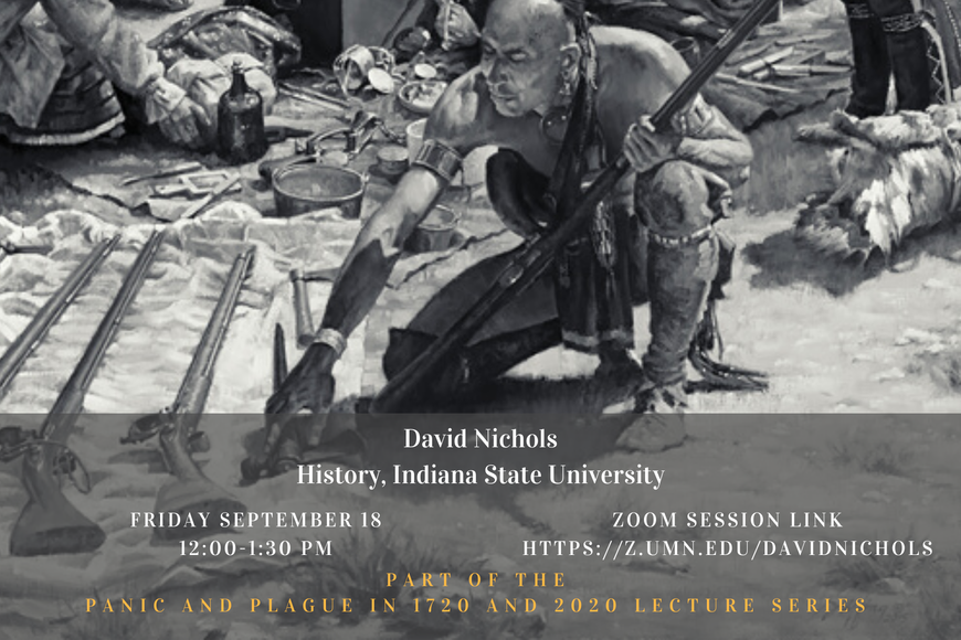 Flyer for David Nichols Event