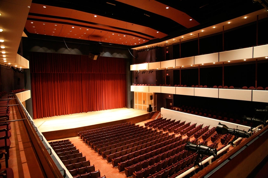 Ted Mann Concert Hall Stage