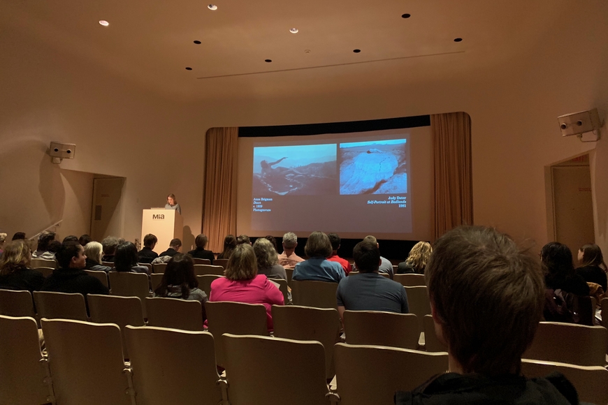 Laurel Darling presenting at the 2019 conference at Mia.