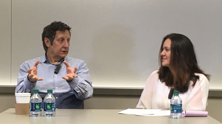 Prof. Ioana Vartolomei Pribiag interviews Robert Lepage