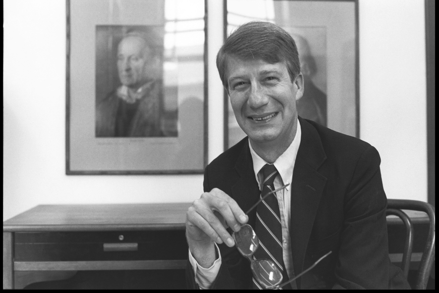 Photo of John Steyaert, Professor Emeritus of Art History 
