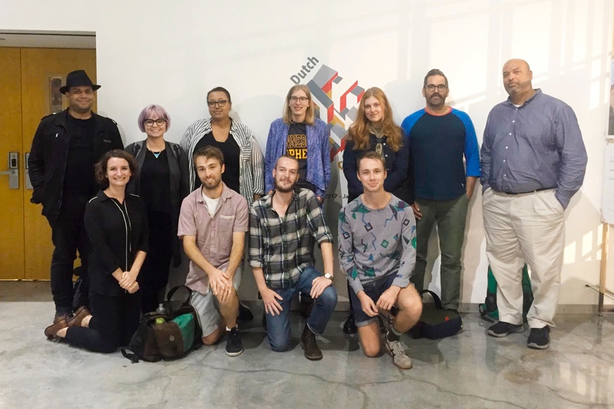 Group photo of public history and heritage studies master's program