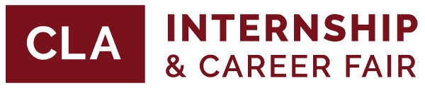 CLA Internship & Career Fair Logo