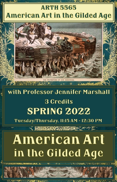 Poster for American Art in the Gilded Age