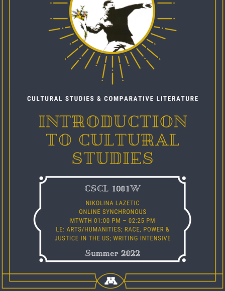 CSCL 1001W Introduction to Cultural Studies