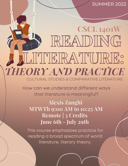 CSCL 1401W Reading Literature Theory and Practice