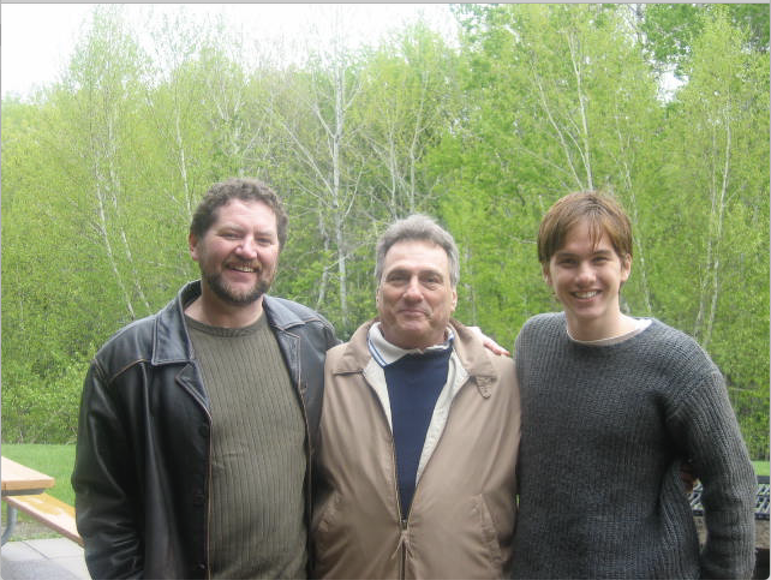 Dr. Rose, Duane Laurent and Mario Garcia