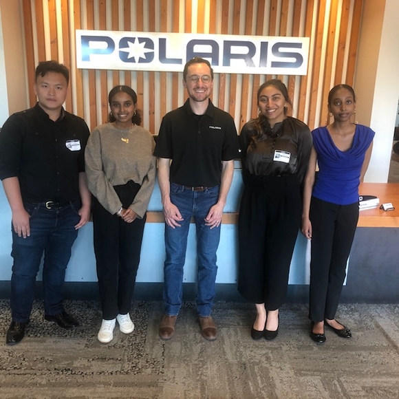 Photo of project team at Polaris