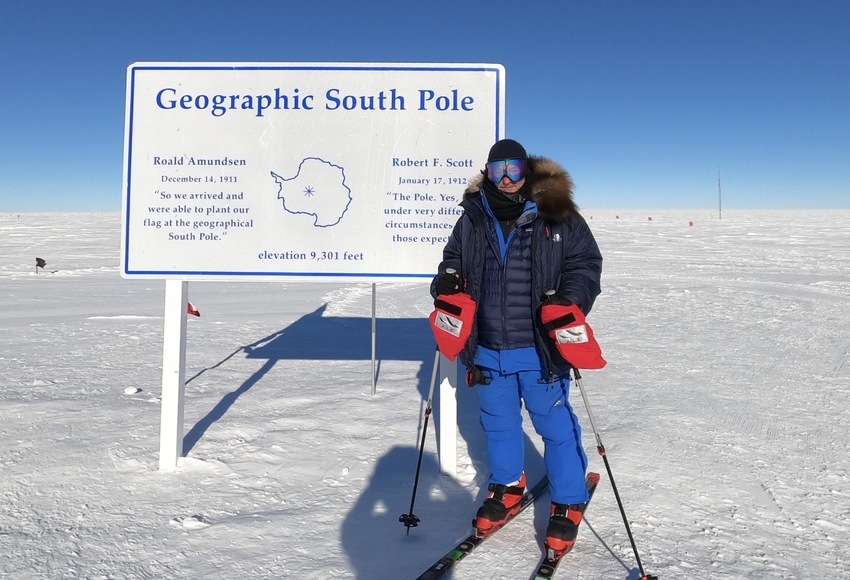 geographic south pole