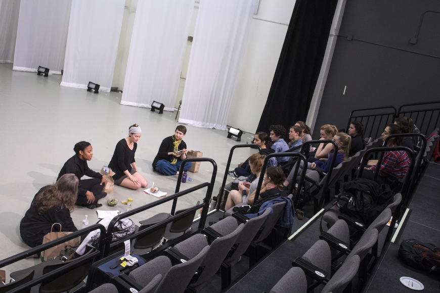 Professional choreographers discuss the role of the audition process