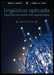 Lingüística aplicada: La adquisición del español como segunda lengua book cover
