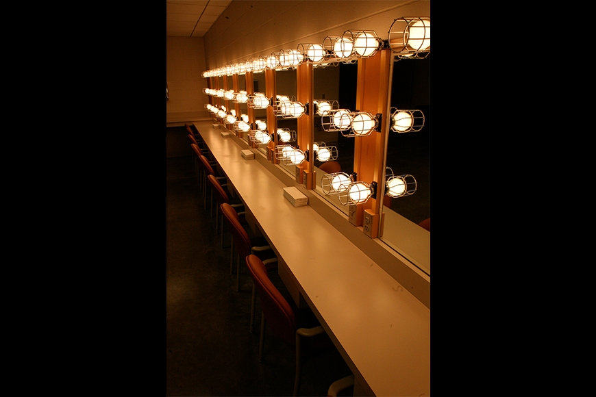 Dressing Room, Ted Mann Concert Hall 
