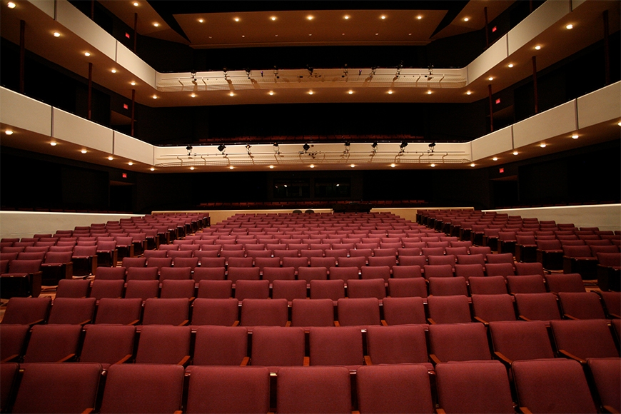 Ted Mann Concert Hall View from Stage