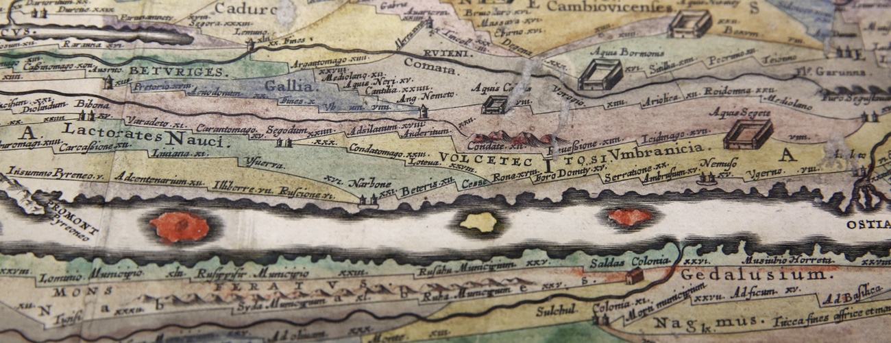 Early modern map detail