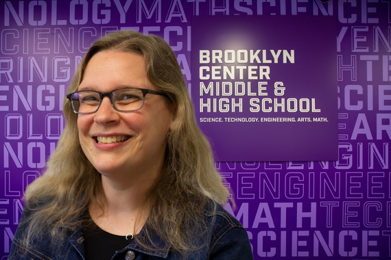 Brooklyn Center High School CIS Psychology teacher Heather Dodds