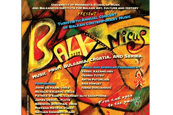 Balkanicus: Music from Bulgaria, Romania, and Serbia. 