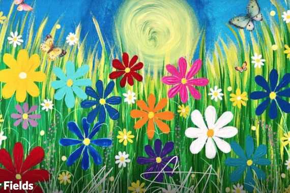 Artist Marina Castillo's Artwork Flower Fields