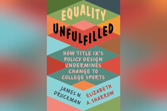Cover of Libby Sharrow's book "Equality Unfulfilled"