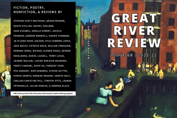 Great River Review Front and Back Cover