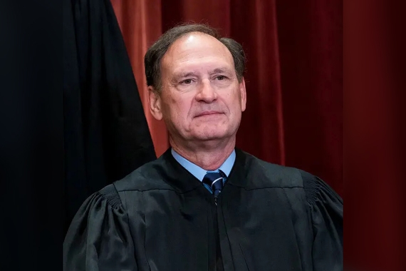 Justice Samuel A. Alito Jr., wearing a black robe.