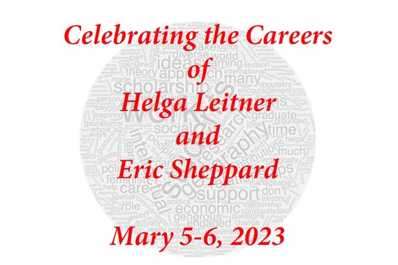 Celebrating the careers of Helga Leitner and Eric Sheppard