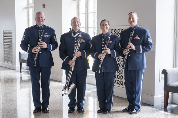 US Air Force Liberty Clairnet Quintet Members