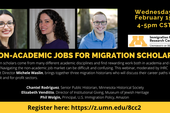 Non-Academic Jobs for Migration Scholars