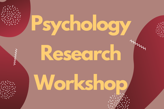 Psych Research Workshop event header image