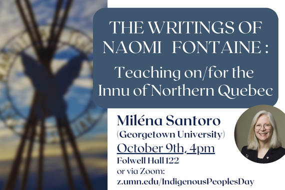 The Writings of Naomi Fontaine: Teaching on/for the Innu of Northern Quebec