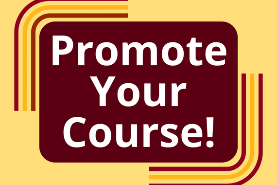 Promote Your Course