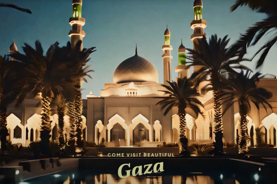 Image used in an anti-Hamas commercial  