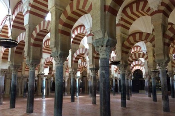The Great Mosque of Cordoba (the Mezquita).