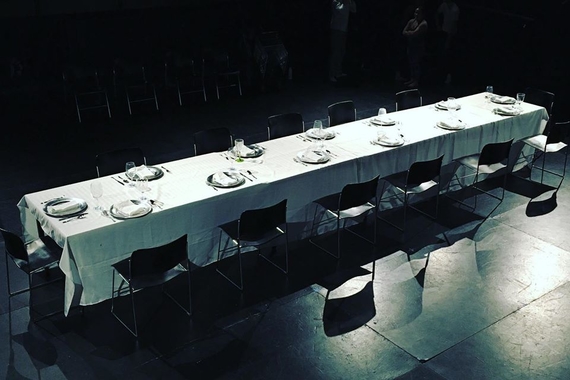 Table Set in Theatre