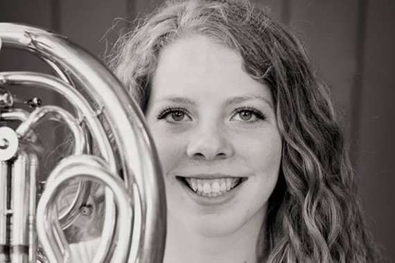 Featured horn soloist, Master's student Aisling O'Sullivan