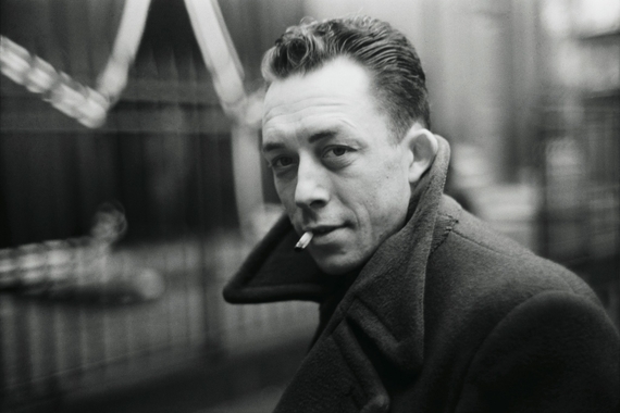 Portrait of Albert Camus.