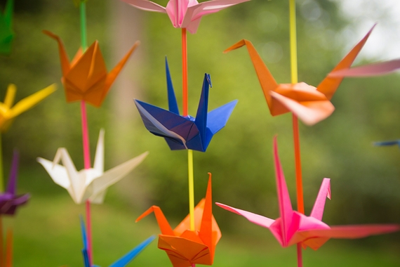 Stock photo of origami